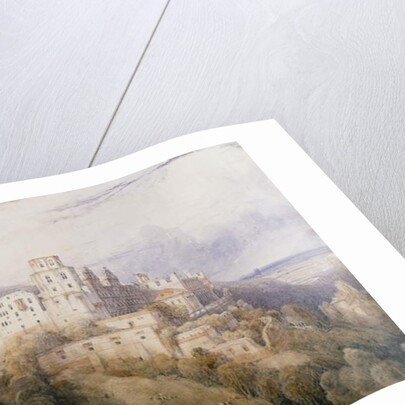 Heidelburg, The Palace of the Electors of the Palatinate, 1832 by David Roberts