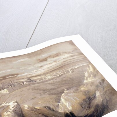 Jerusalem from the Road leading to Bethany by David Roberts