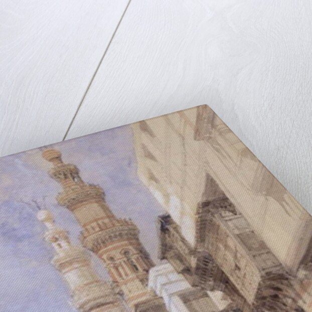 The Gate of Metwaley, Cairo, 1838 by David Roberts