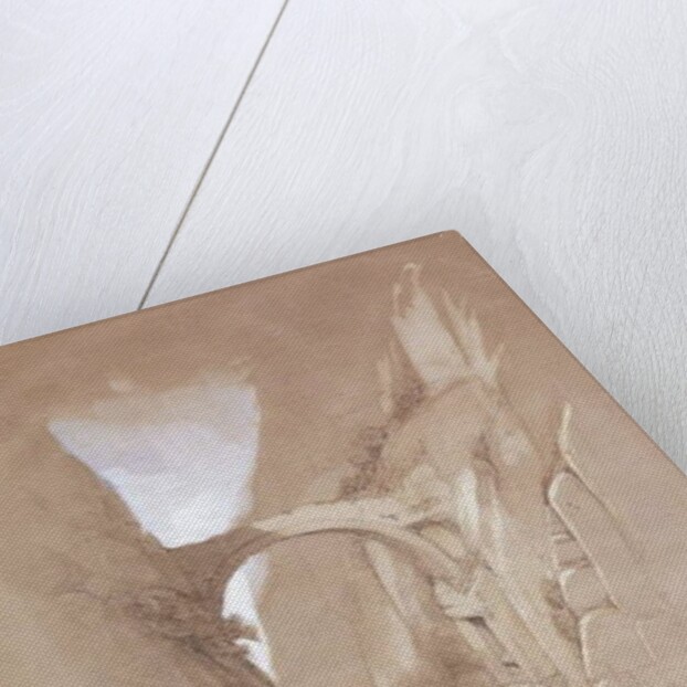 The Triumphal Arch crossing the Ravine leading to Petra, 1839 by David Roberts