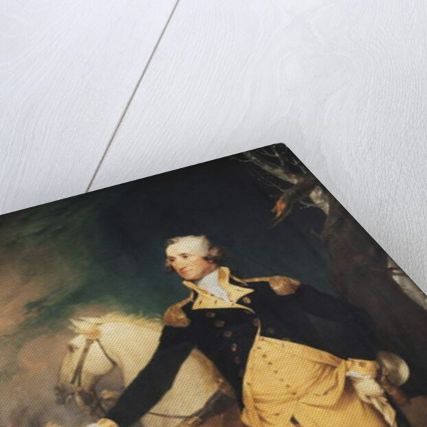 Portrait of General George Washington at the Battle of Trenton by Rober Muller