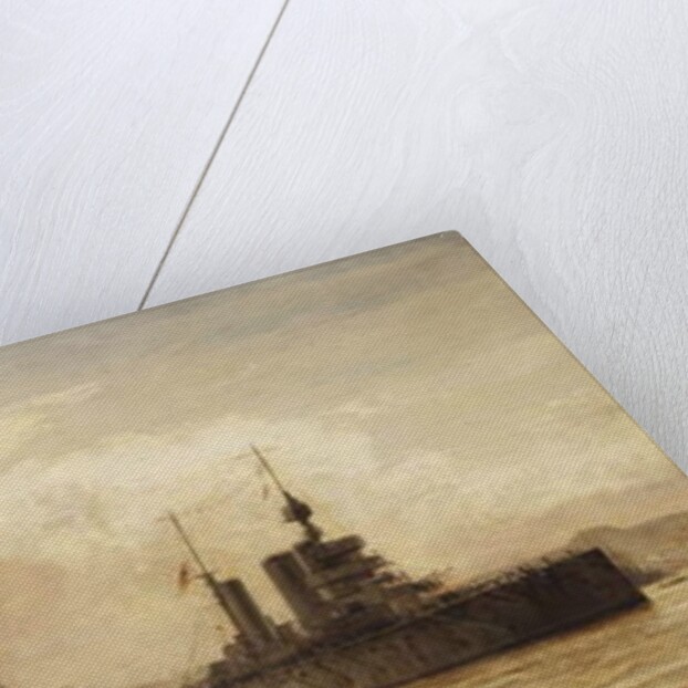 The First Battle Squadron leaving the Forth for the Battle of Jutland, 1917 by William Lionel Wyllie