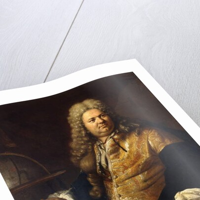 Portrait of a Gentleman, said to be the actor James Quin, in the Title Role of Addison's Cato by Bartolomeo Nazzari