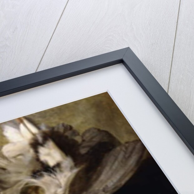 A Still Life of Dead Birds; A Heron Hanging from a Wall, Duck, Pheasant, Partridge, Woodcock, a Swan and a Pigeon with a Hare, 1845 by W. Oakes