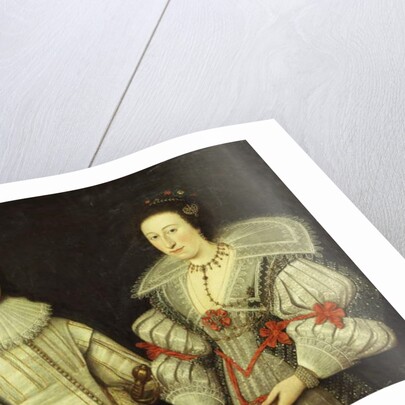 A Group Portrait of a Gentleman by Scottish School