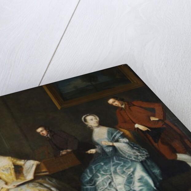 A Group Portrait of the Chambers Family by John Thomas Seton