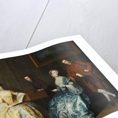 A Group Portrait of the Chambers Family by John Thomas Seton