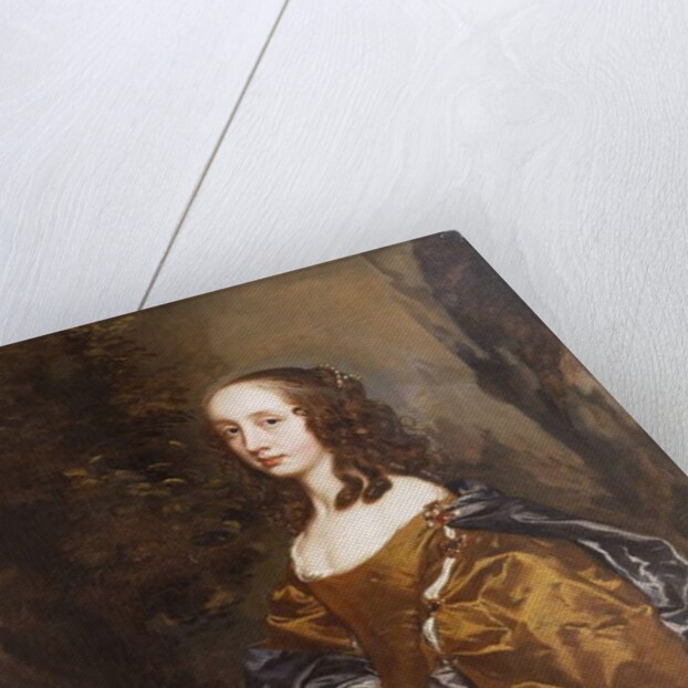 Portrait of a Lady, possibly Elizabeth Wharton, wife of Robert Bertie, 3rd Earl of Lindsey by Peter Lely