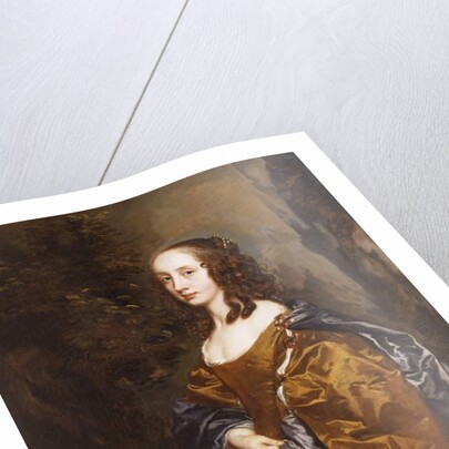 Portrait of a Lady, possibly Elizabeth Wharton, wife of Robert Bertie, 3rd Earl of Lindsey by Peter Lely