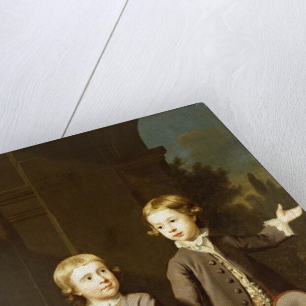 Double Portrait of Henry Penruddocke Wyndham and his Brother Wandham by Joseph Highmore