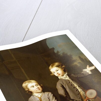 Double Portrait of Henry Penruddocke Wyndham and his Brother Wandham by Joseph Highmore