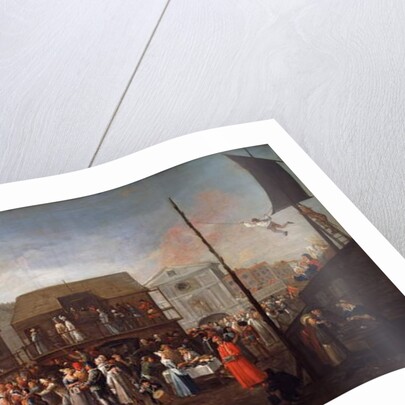 Bartholomew Fair by Egbert van Heemskerck