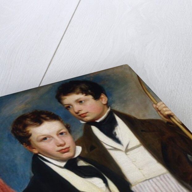 A Group Portrait of the Musgrave Morris Boys by English School