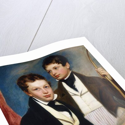 A Group Portrait of the Musgrave Morris Boys by English School