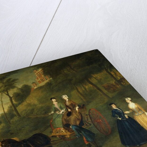 Ladies and Maids of Honour in Greenwich Park by Charles Phillips