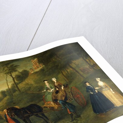 Ladies and Maids of Honour in Greenwich Park by Charles Phillips
