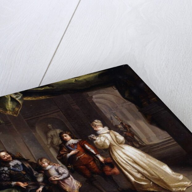 King Charles Taking Leave of his Children, c.1721 by Jean Raoux