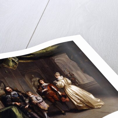 King Charles Taking Leave of his Children, c.1721 by Jean Raoux
