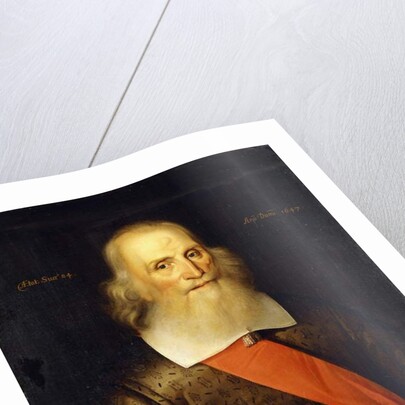 Portrait of Sir Oliver Cromwell by English School