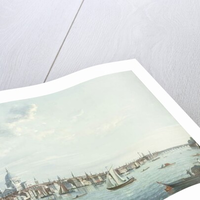 The Thames from Somerset House, Looking Downstream by William James