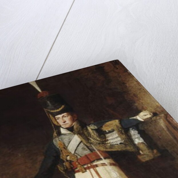 Portrait of Captain, later Lieutenent Colonel, Henry Francis Mellish by Benjamin Marshall