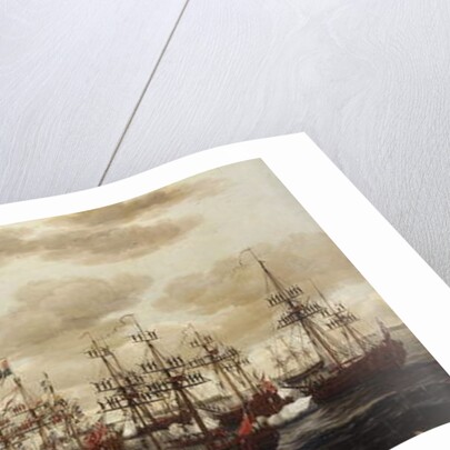 The Landing of Princess Charlotte at Harwich in 1761, 1762 by John the Elder Cleveley