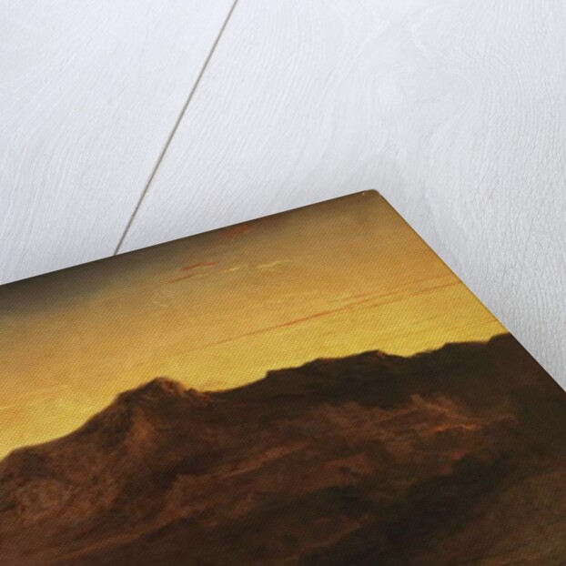 The Flight into Egypt - When He Arose, He Took the Young Child and His Mother by Night, and Departed into Egypt.-Matthew II, 14, 1842 by John Martin