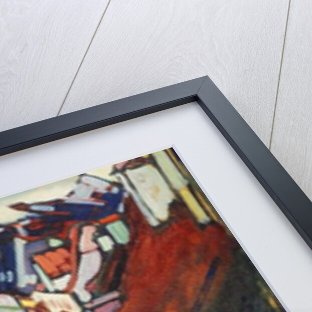 Murnau-upper Market Street; Marnau-Obermarkt, 1908 by Wassily Kandinsky