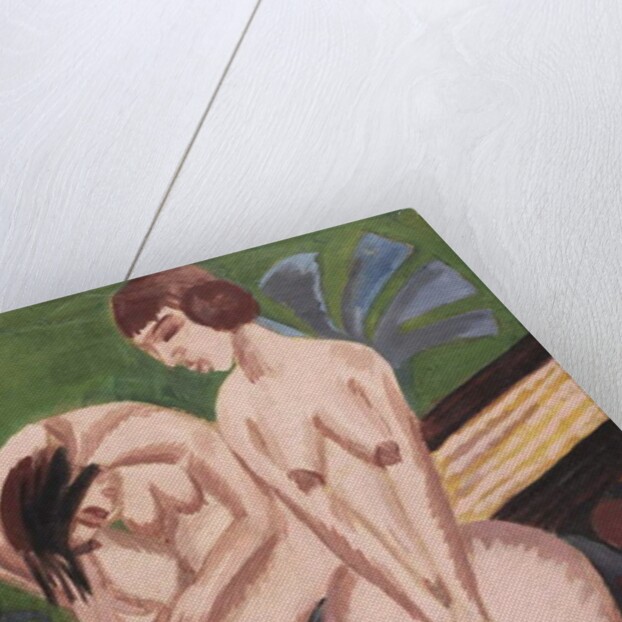 Two Nudes in the Room; Zwei Akte im Raum, 1914 by Ernst Ludwig Kirchner