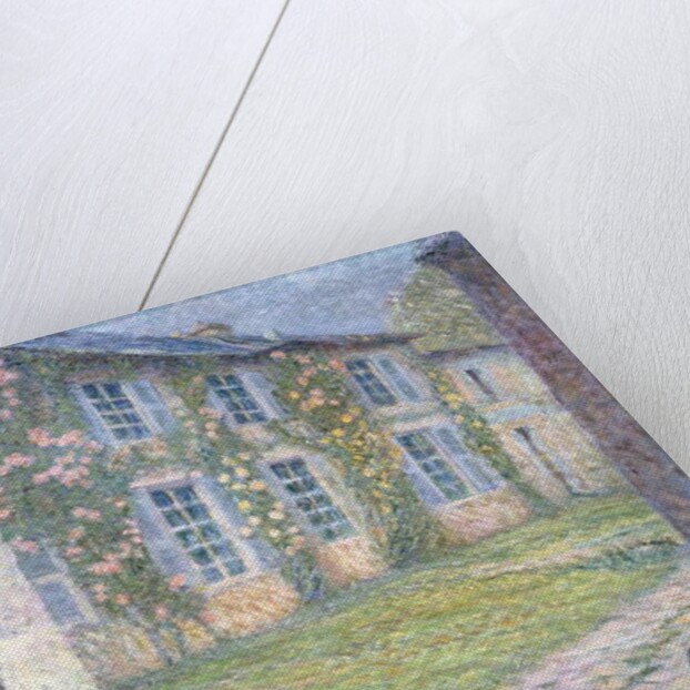 The Rose House in Versailles; La Maison Rose a Versailles, 1918 by Henri Eugene Augustin Le Sidaner