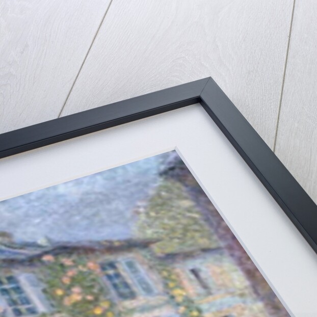 The Rose House in Versailles; La Maison Rose a Versailles, 1918 by Henri Eugene Augustin Le Sidaner