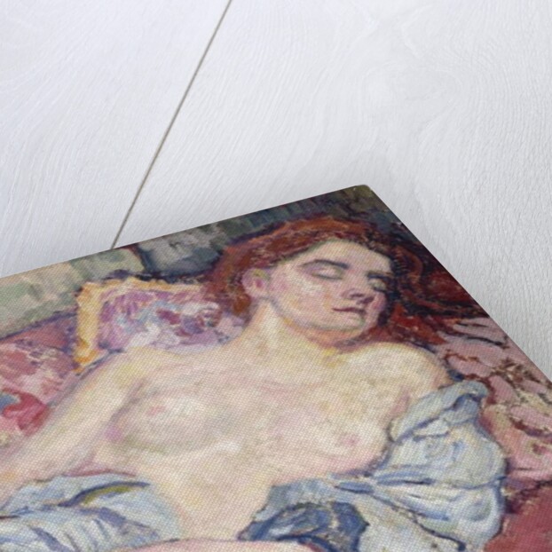 Nude on a Divan; Nu au Divan, 1907 by Theo van Rysselberghe