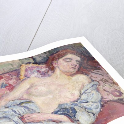 Nude on a Divan; Nu au Divan, 1907 by Theo van Rysselberghe