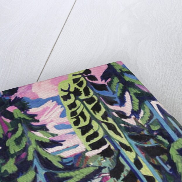 Wild Mountain; Wildboden, 1927-1928 by Ernst Ludwig Kirchner