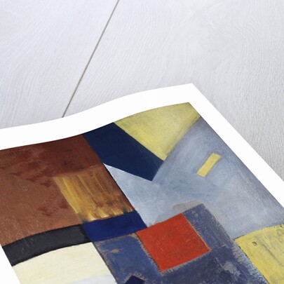 Abstract Composition; Abstrakte Komposition, 1923-1924 by Kurt Schwitters