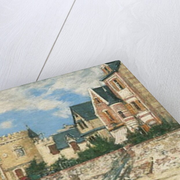 Malakoff Tower and the Shore at Trouville; La Tour Malakoff et le Rivage a Trouville, 1877 by Eugene Louis Boudin