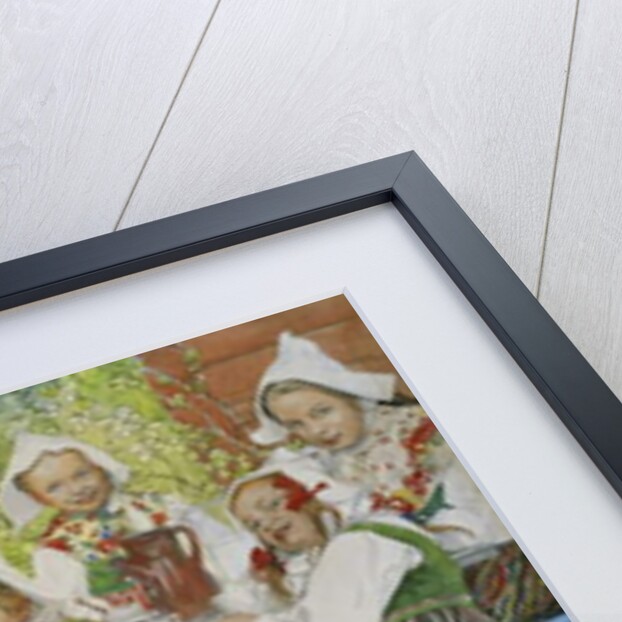 Kersti's Birthday, 1909 by Carl Larsson