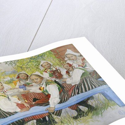 Kersti's Birthday, 1909 by Carl Larsson