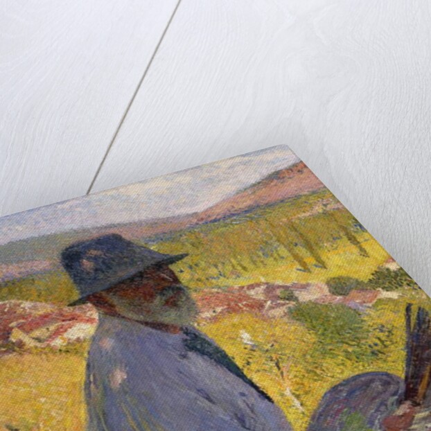 Self portrait at La Bastide-du-Vert; Autoportrait a La Bastide-du-Vert, 1905 by Henri Jean Guillaume Martin