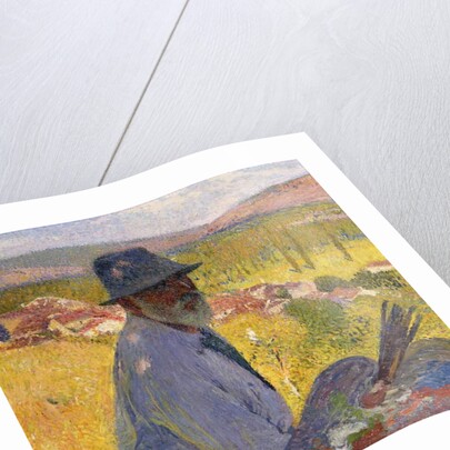 Self portrait at La Bastide-du-Vert; Autoportrait a La Bastide-du-Vert, 1905 by Henri Jean Guillaume Martin