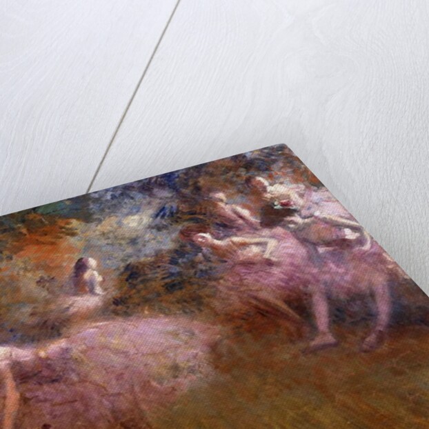 Dancers in Pink; Danseuses en Rose, c.1905 by Jean Louis Forain