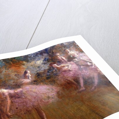 Dancers in Pink; Danseuses en Rose, c.1905 by Jean Louis Forain