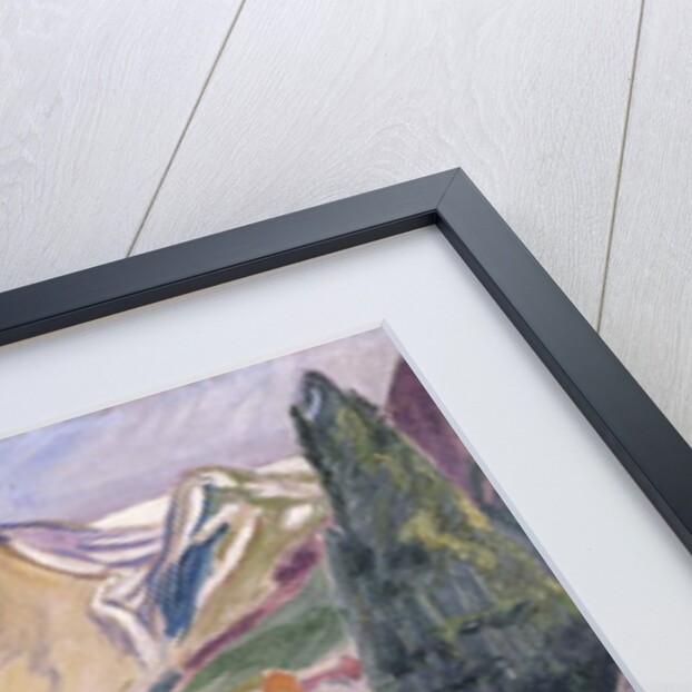 Kari at Sunde; Kari paa Sunde by Nikolai Astrup