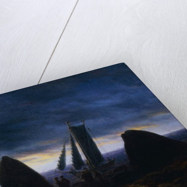 Fishing Boat by the Baltic Sea, ca. 1830-35 by Caspar David Friedrich