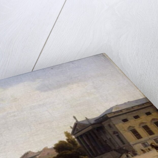 Unter den Linden, Berlin, 1836 by Eduard Gartner