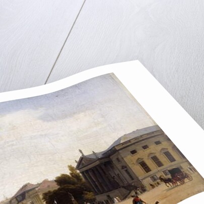 Unter den Linden, Berlin, 1836 by Eduard Gartner