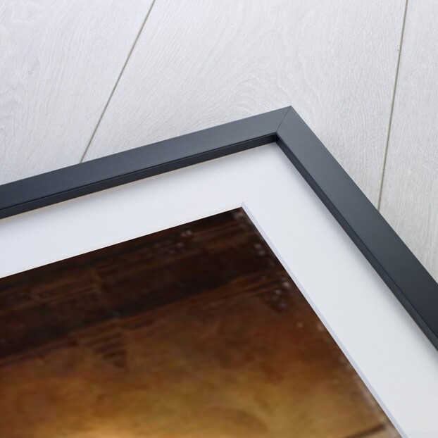 A Writer Sharpening his Quill; Der Schreiber, eine Feder schneidend by Carl Spitzweg