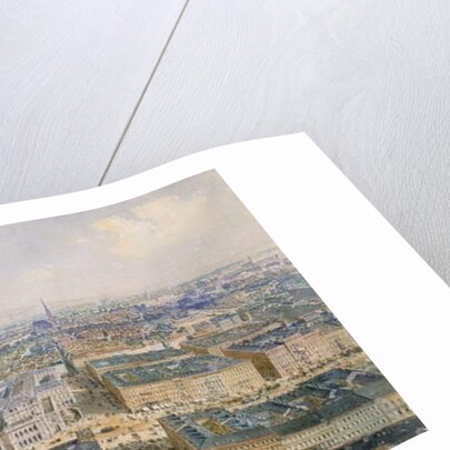 Panorama of Vienna, 1871 by Rudolph von Alt