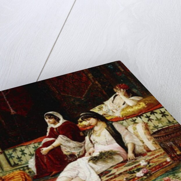 In the Harem, 1881 by Filippo Baratti