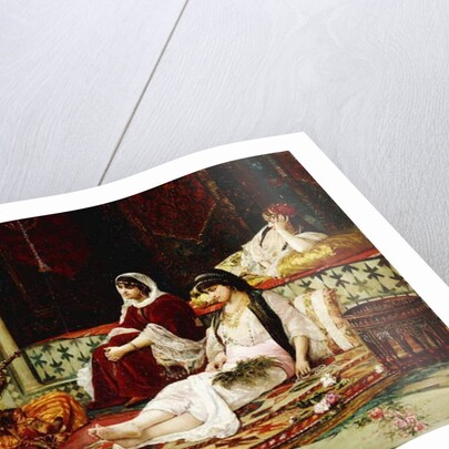 In the Harem, 1881 by Filippo Baratti